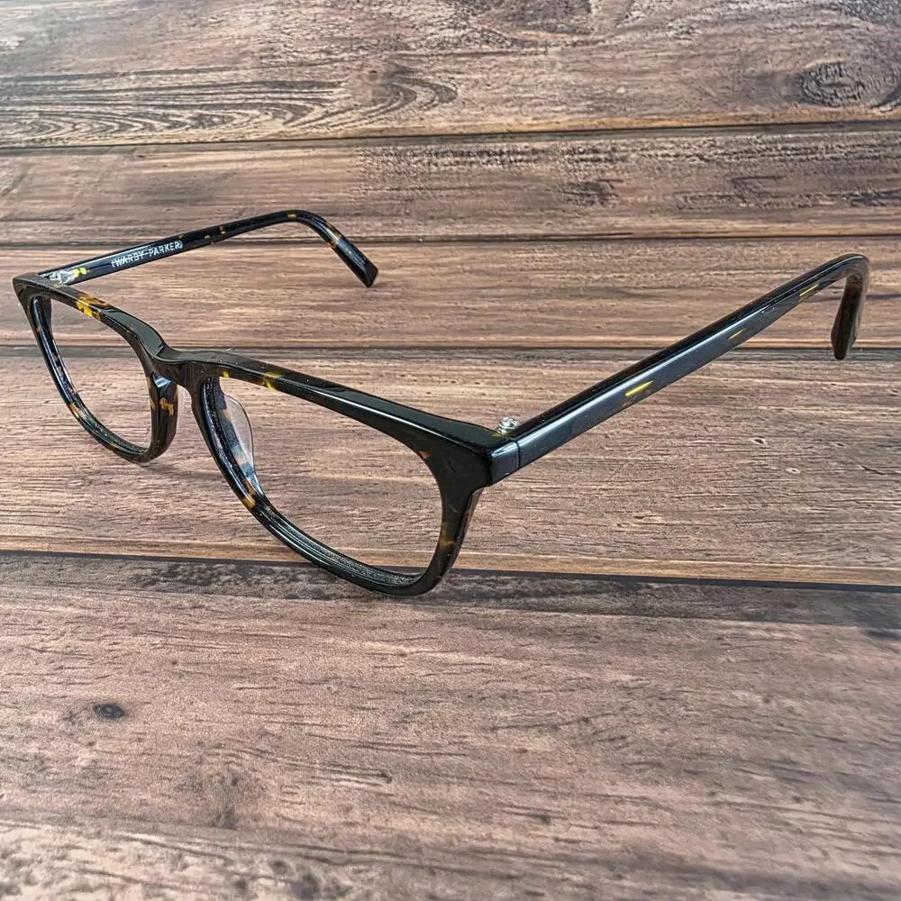 Warby Parker Eyeglass Frames Mens Medium Square‎ Rectangular WL2TY M 200 Glasses